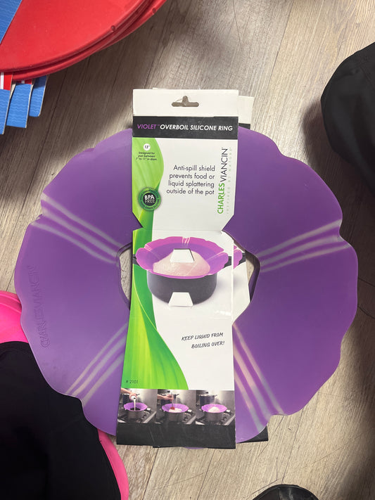 VIOLET OVERBOIL RING LG