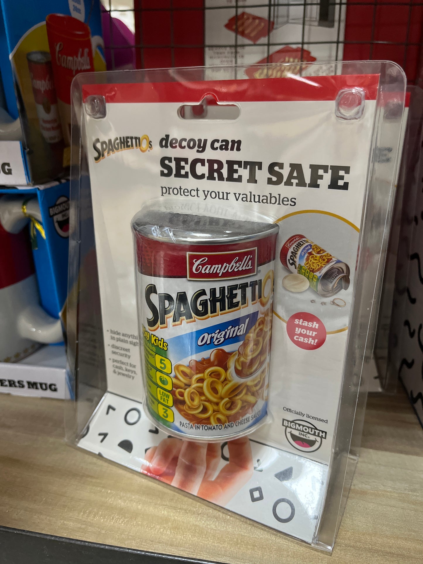 SPAGHETTIOS CAN SAFE