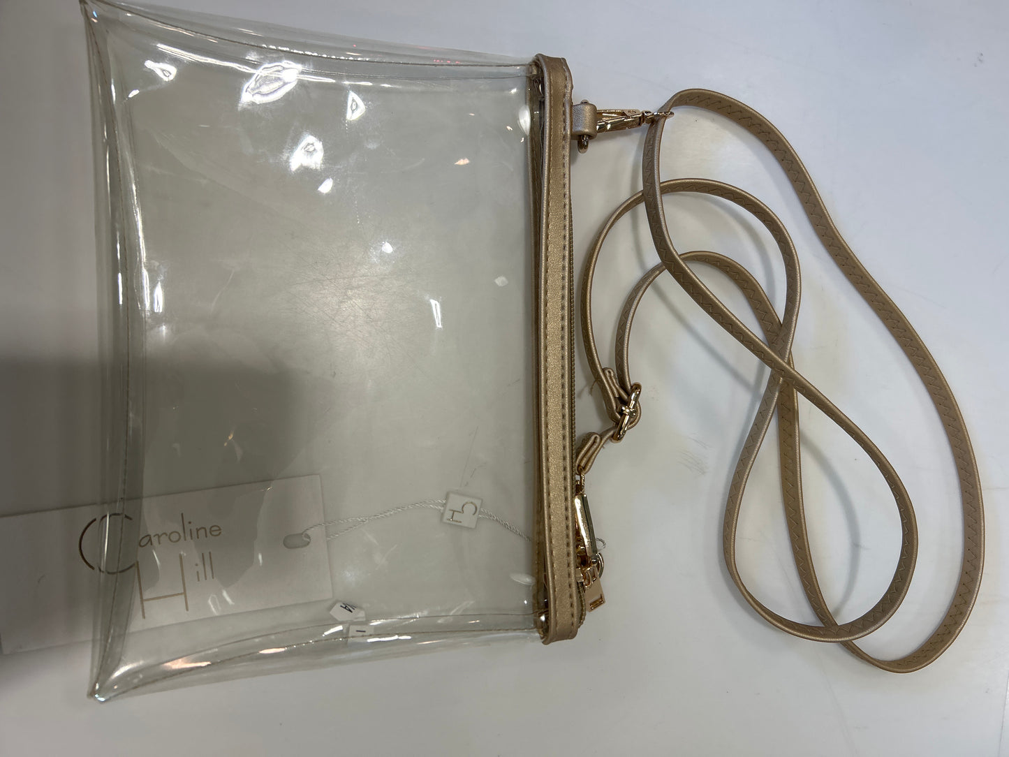 SCARLETT CLEAR CROSSBODY - GOLD