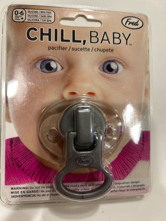 CHILL BABY ZIPPER PACIFIER