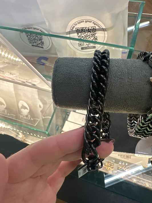 MAD MAN - BROCK STAINLESS LINK CUFF