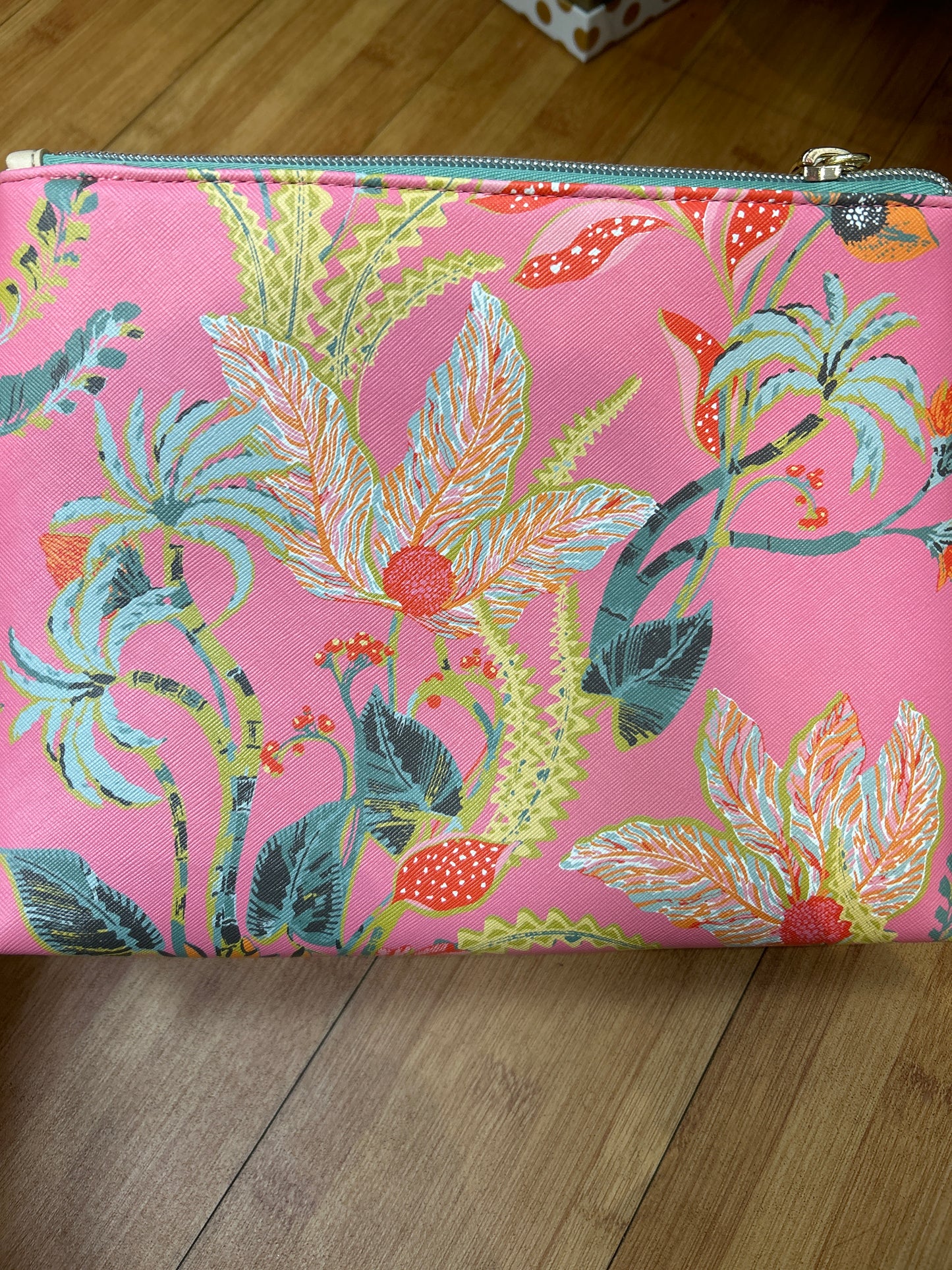 APRES SEA BAG QUEENIE TROPICAL FLORAL SEA FOAM