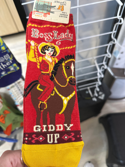 BOSS LADY ANKLE SOCKS - Pharm Favorites by Economy Pharmacy