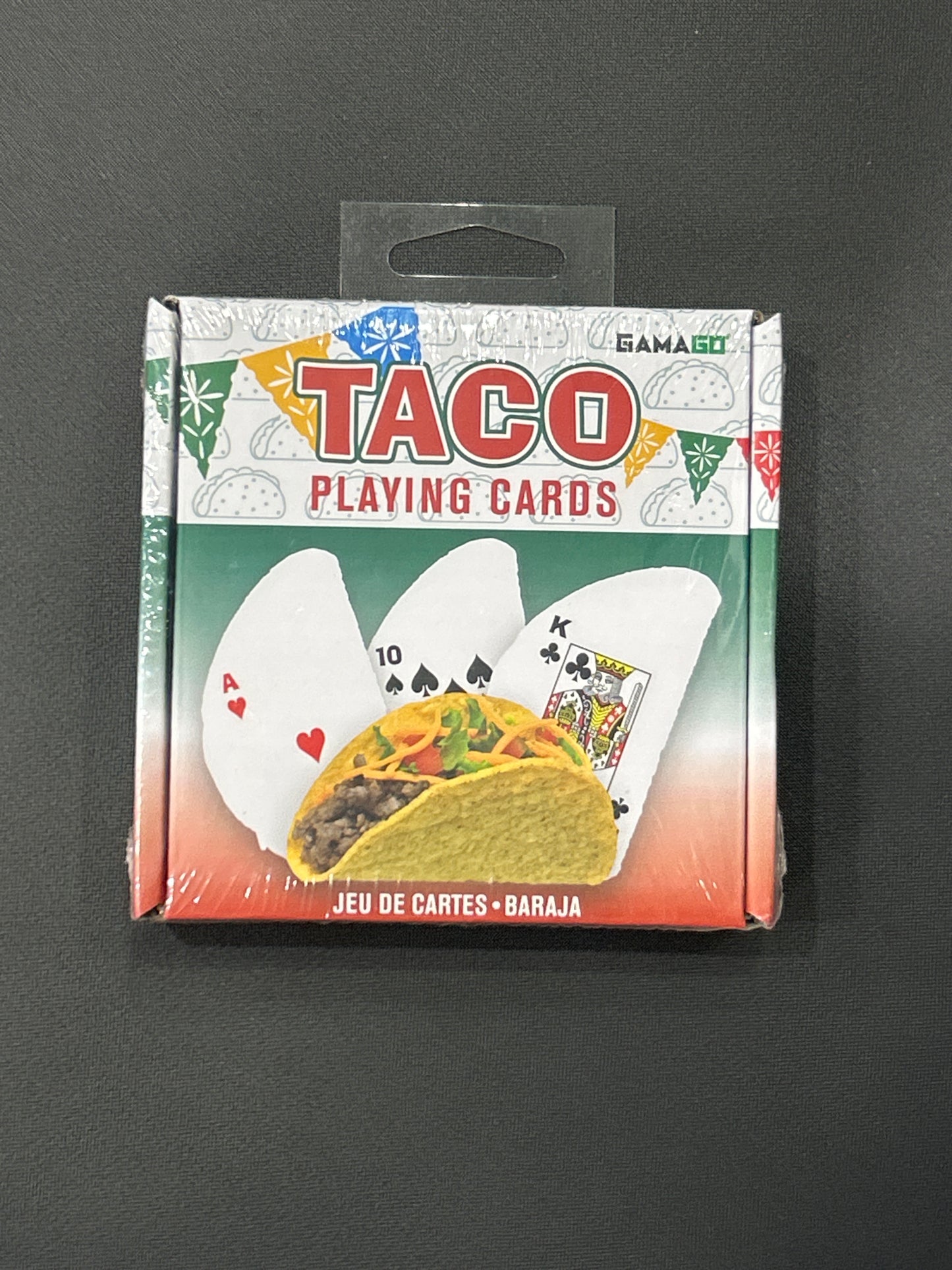 TACO SHAPED PLAYING CARDS