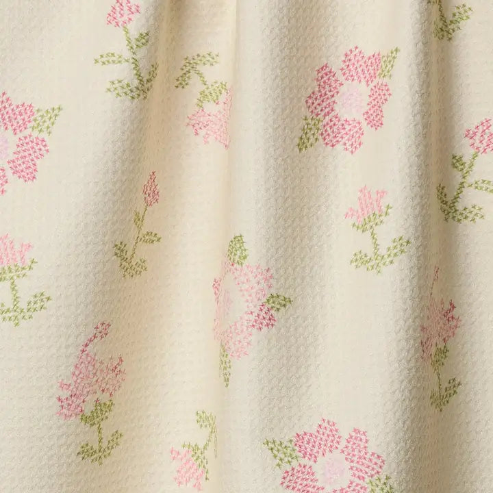 GEOMETRY TEA TOWEL - FLORALS