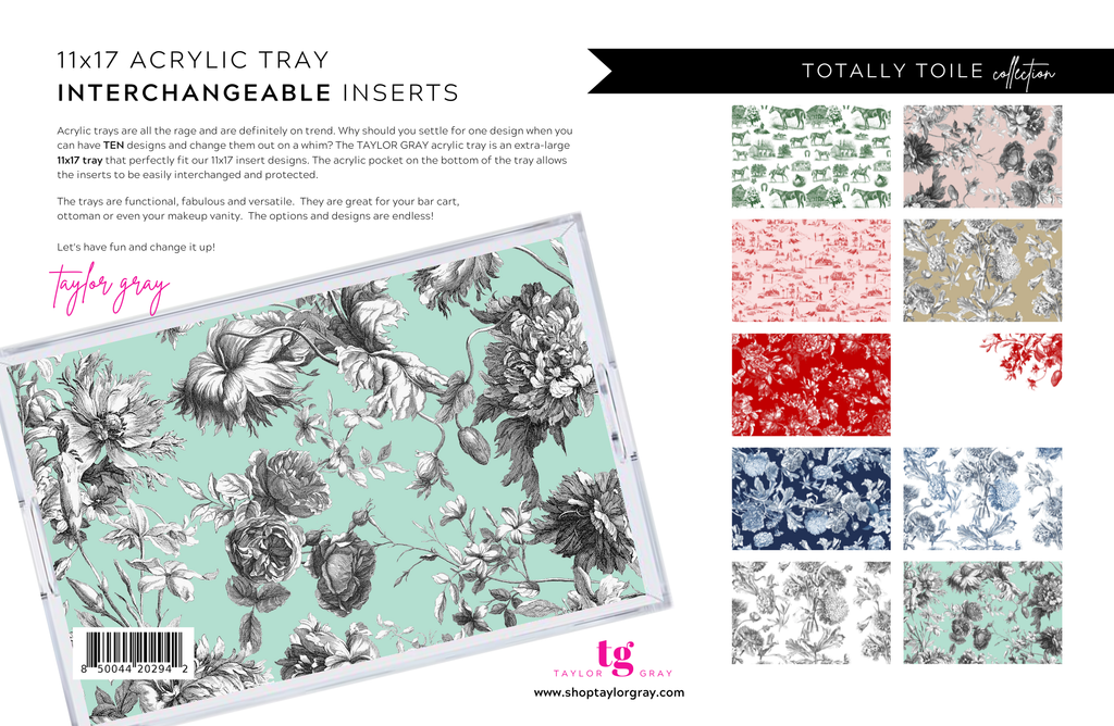 TOTALLY TOILE insert set of 10
