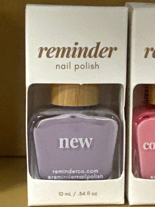 REMINDER NAIL POLISH - NEW
