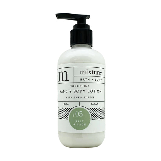 MIXTURE NO5 - SALT & SAGE - 8OZ HANDBODYLOTION