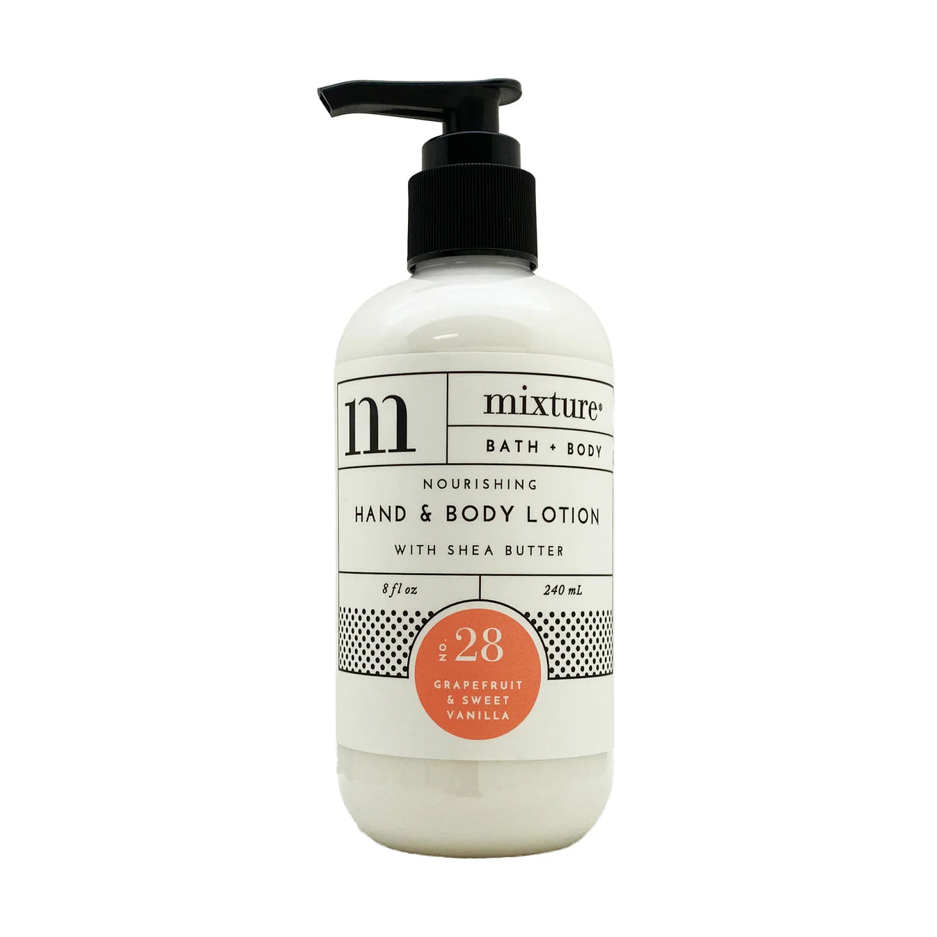 NO28 GRAPEFRUIT & VANILLA - 8OZHAND BODY LOTION