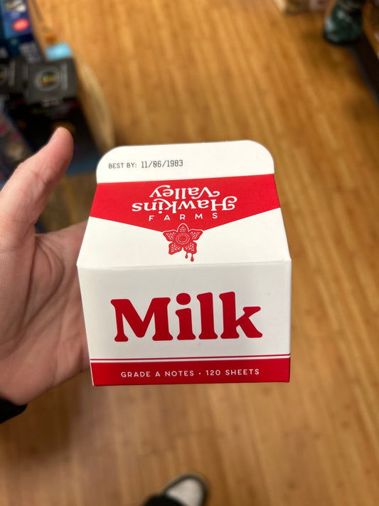 STRANGER THINGS - MILK CARTON NOTES - Pharm Favorites by Economy Pharmacy