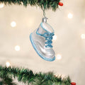 OWC ORNAMENT - BLUE BABY SHOE