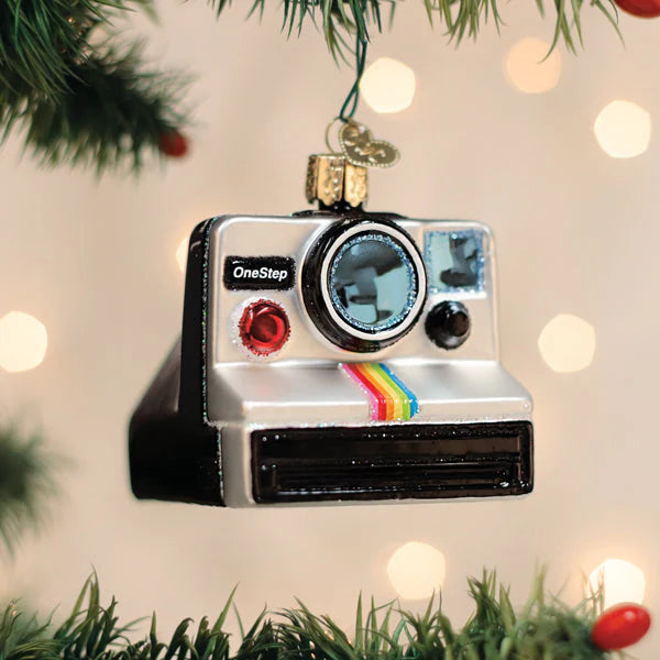 OWC ORNAMENT - POLAROID ONESTEP CAMERA ORNAMENT