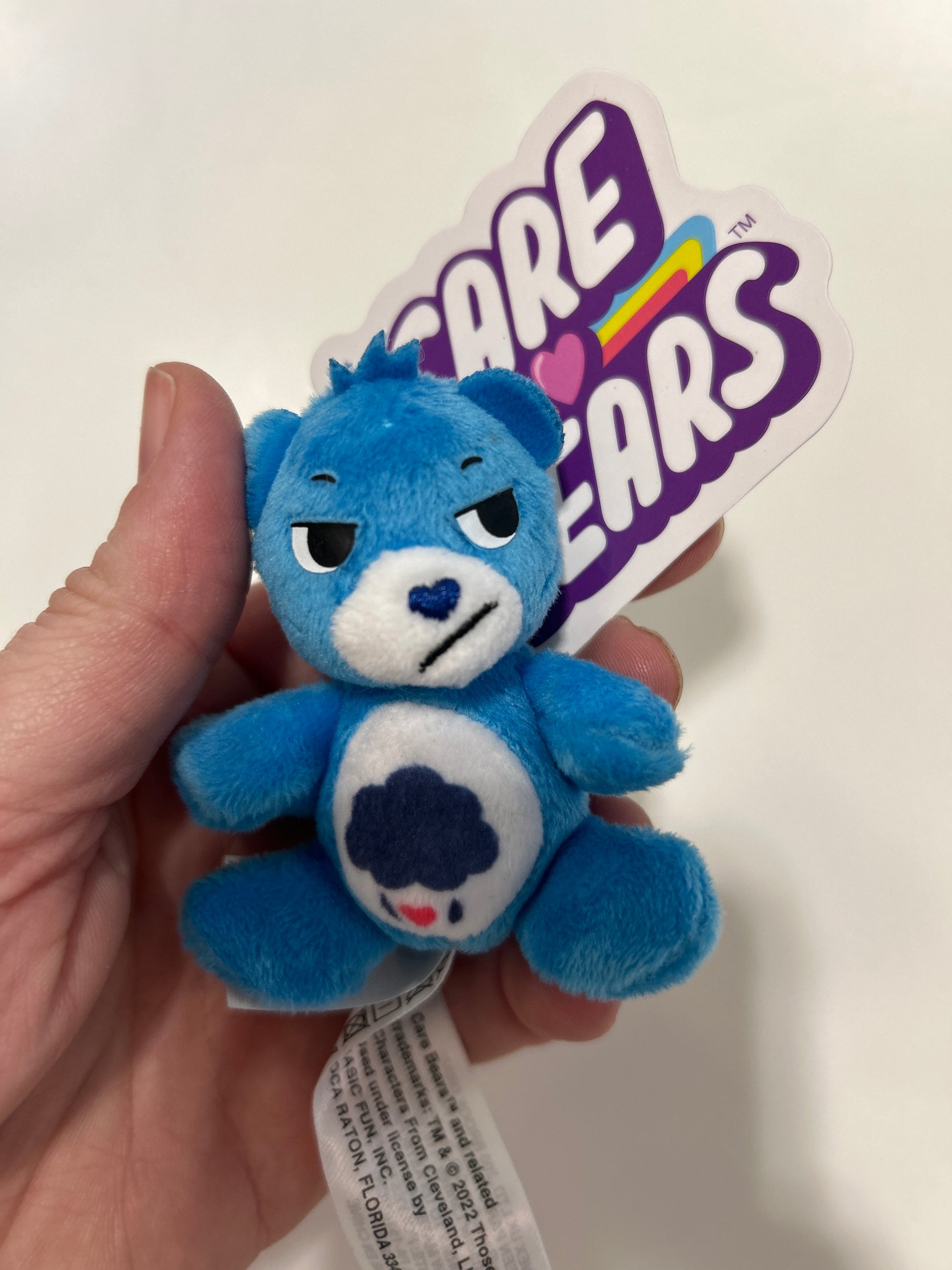 CARE BEARS MICRO PLUSH - GRUMPY BEAR - Pharm Favorites by Economy Pharmacy