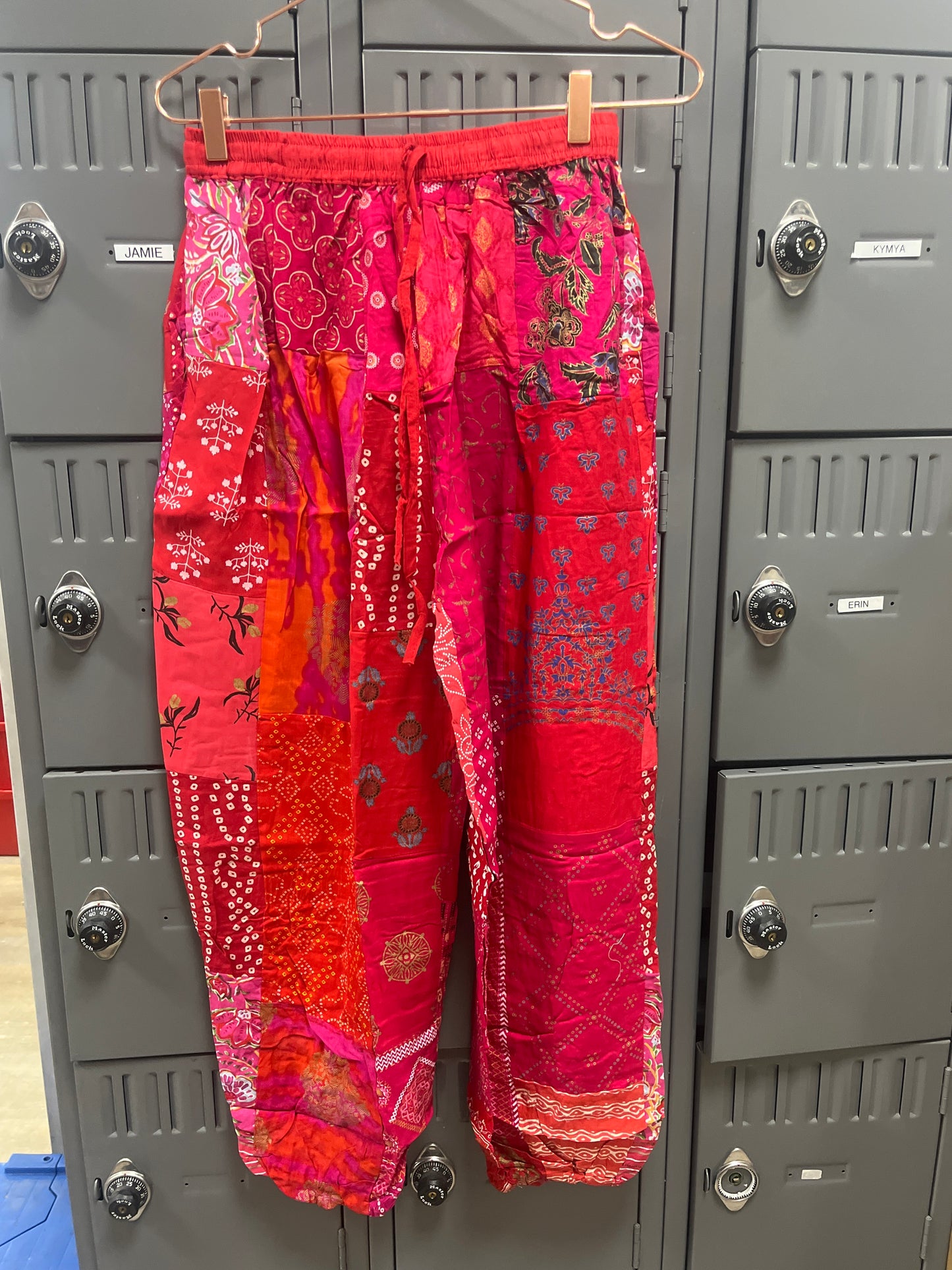 PATCHWORK PANTS - OSFM