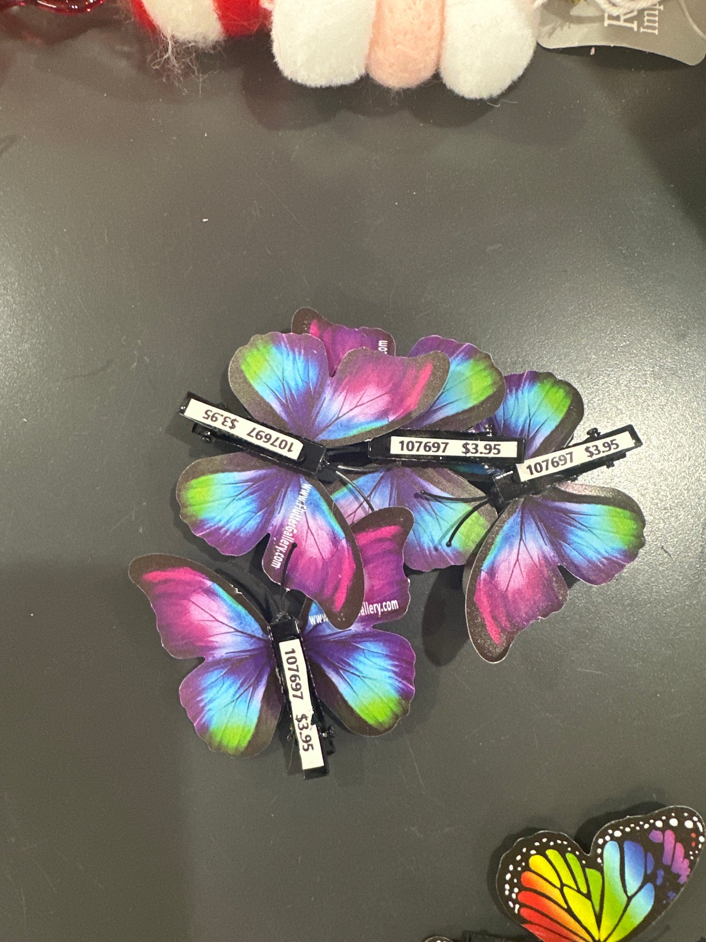 CLIP ON BUTTERFLY - SMALL