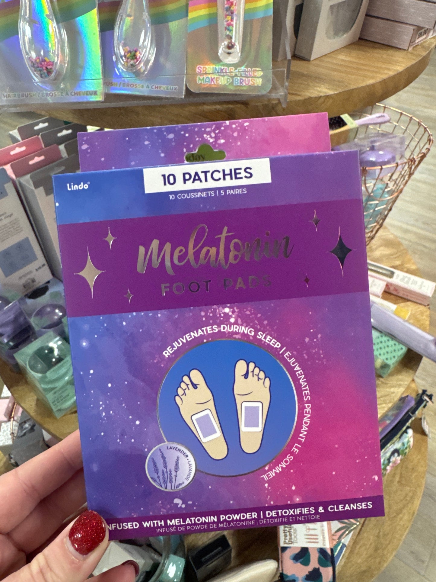 MELATONIN FOOT PADS