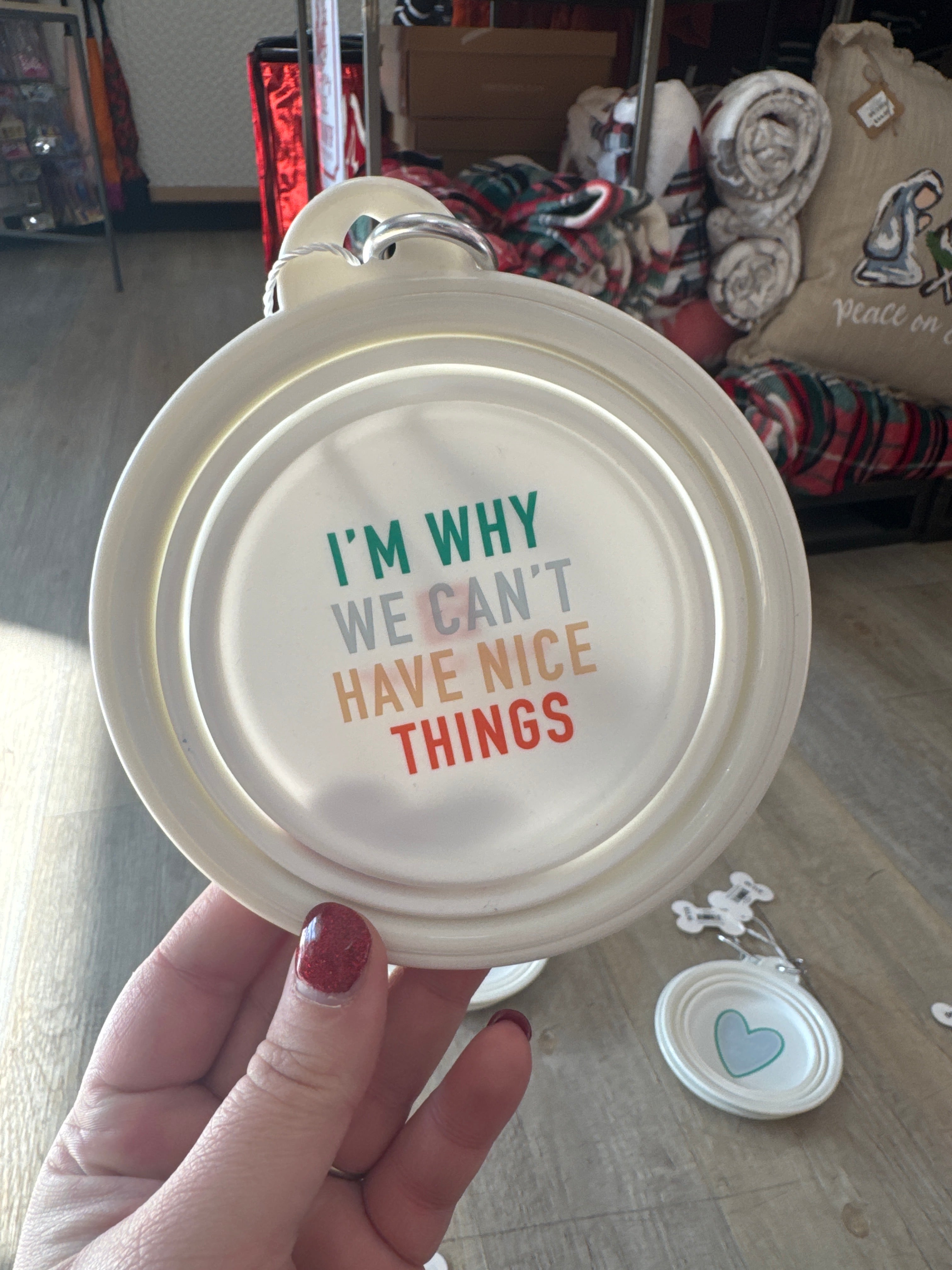 PET BOWL - CAN'T HAVE NICE THINGS