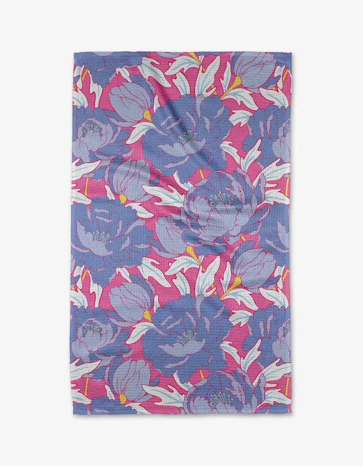 GEOMETRY TEA TOWEL - FLORALS
