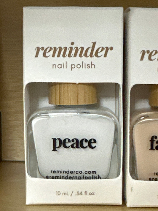 REMINDER NAIL POLISH - PEACE