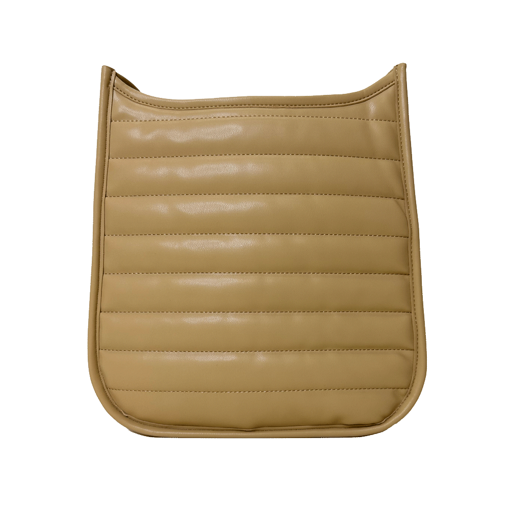 Sarah Quilted Faux Leather Messenger