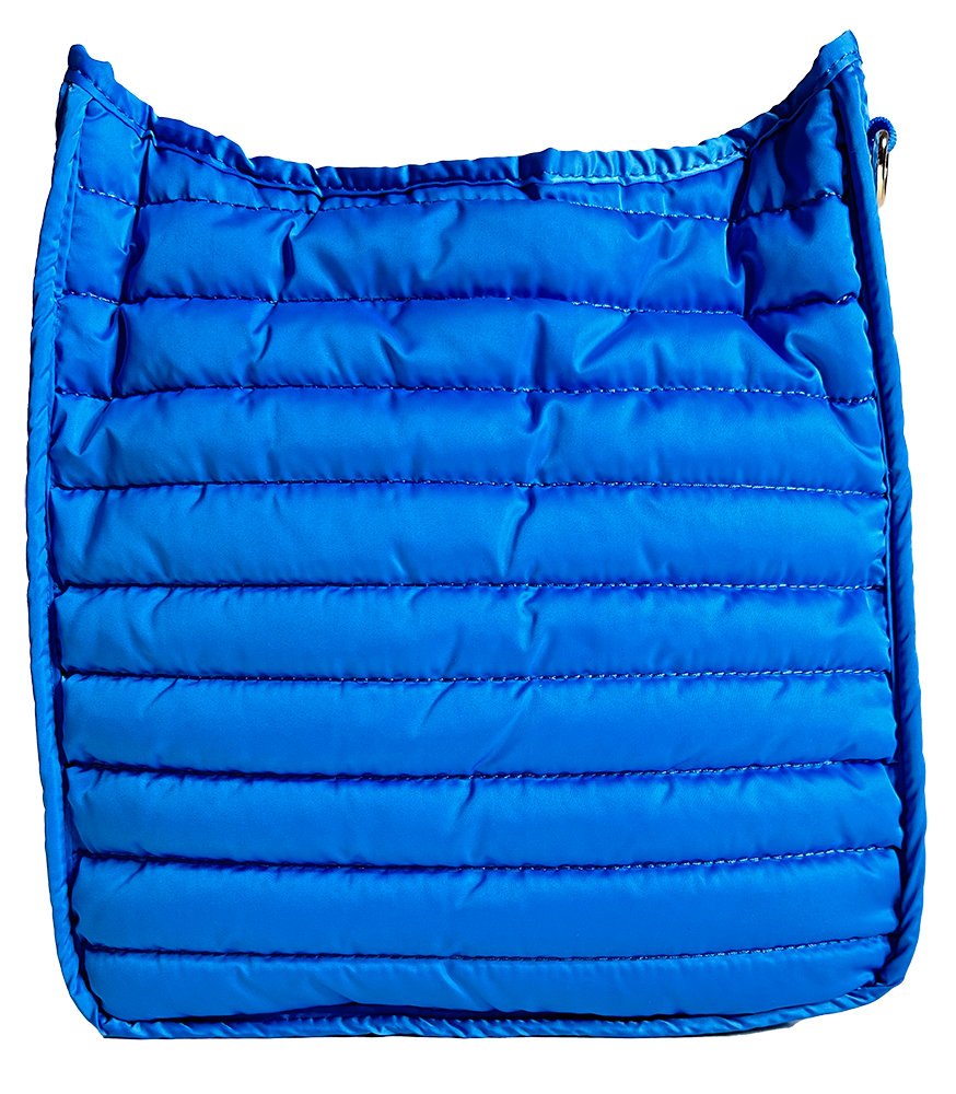 Everly Quilted Puffy Messenger-ASSORTED