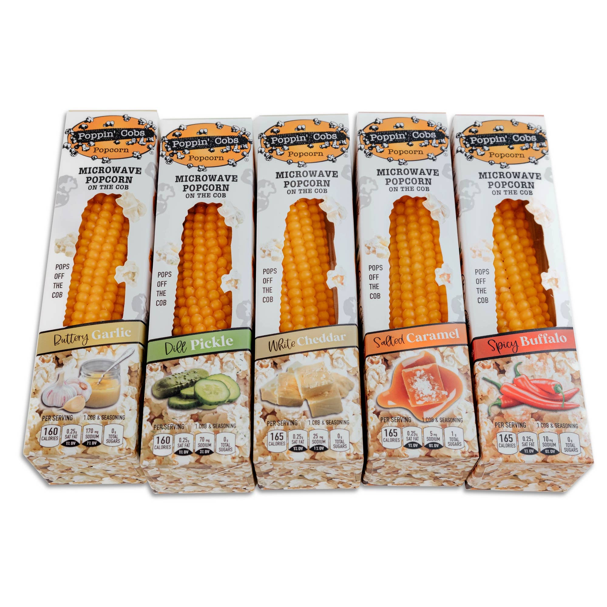 Movie Night Variety Pack of Popcorn on the Cob - Gift Set