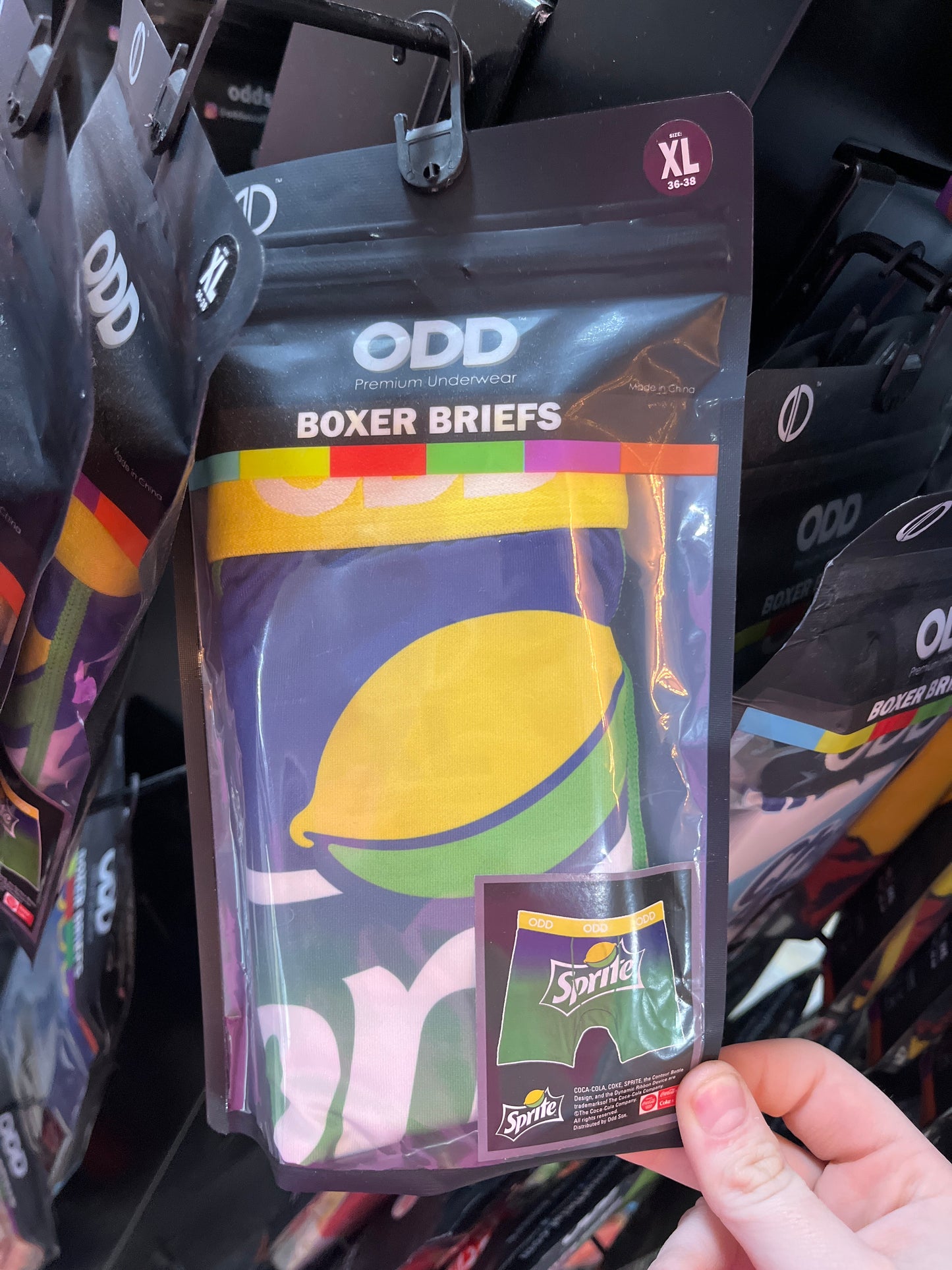 BOXER BRIEFS - SPRITE - XL