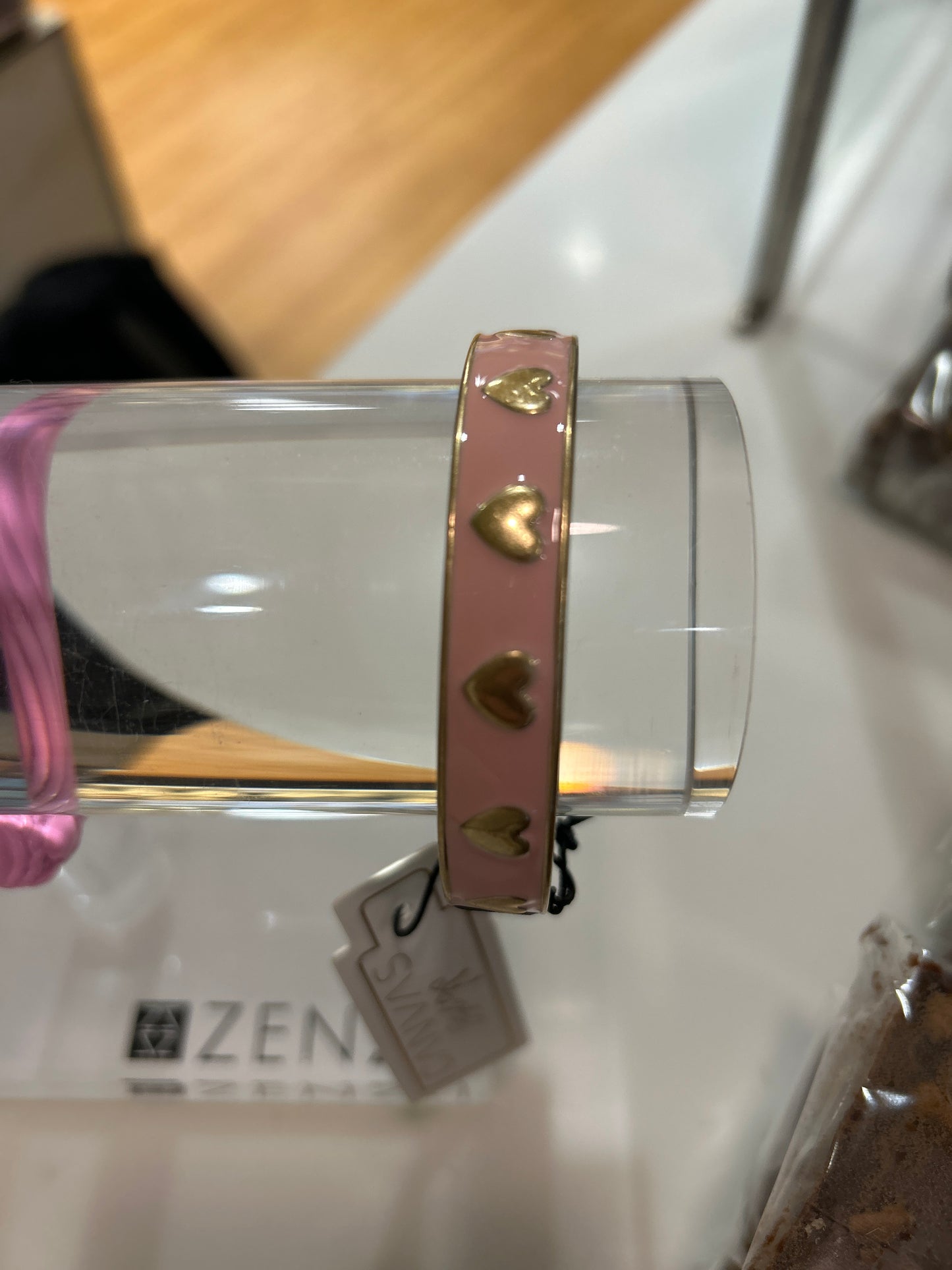CANVAS PINK BRACELET