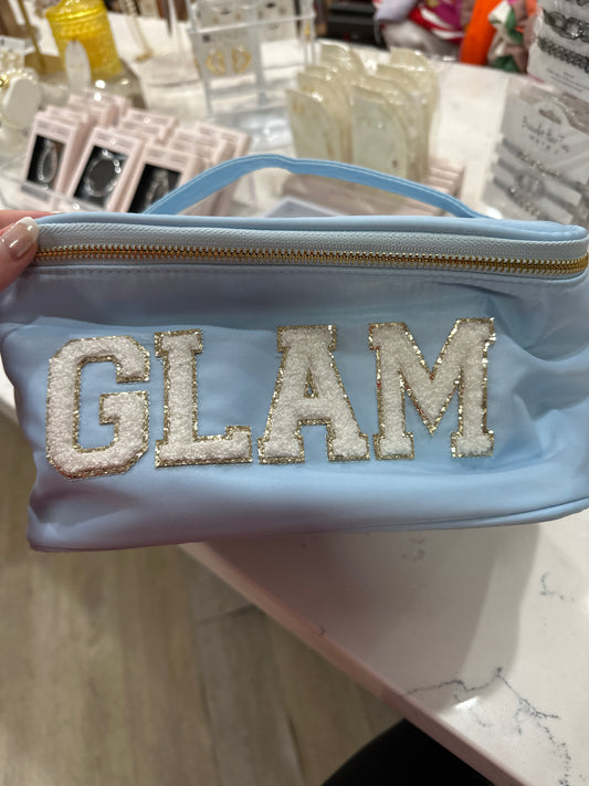 GABI GLAM NYLON CASE - ICE BLUE
