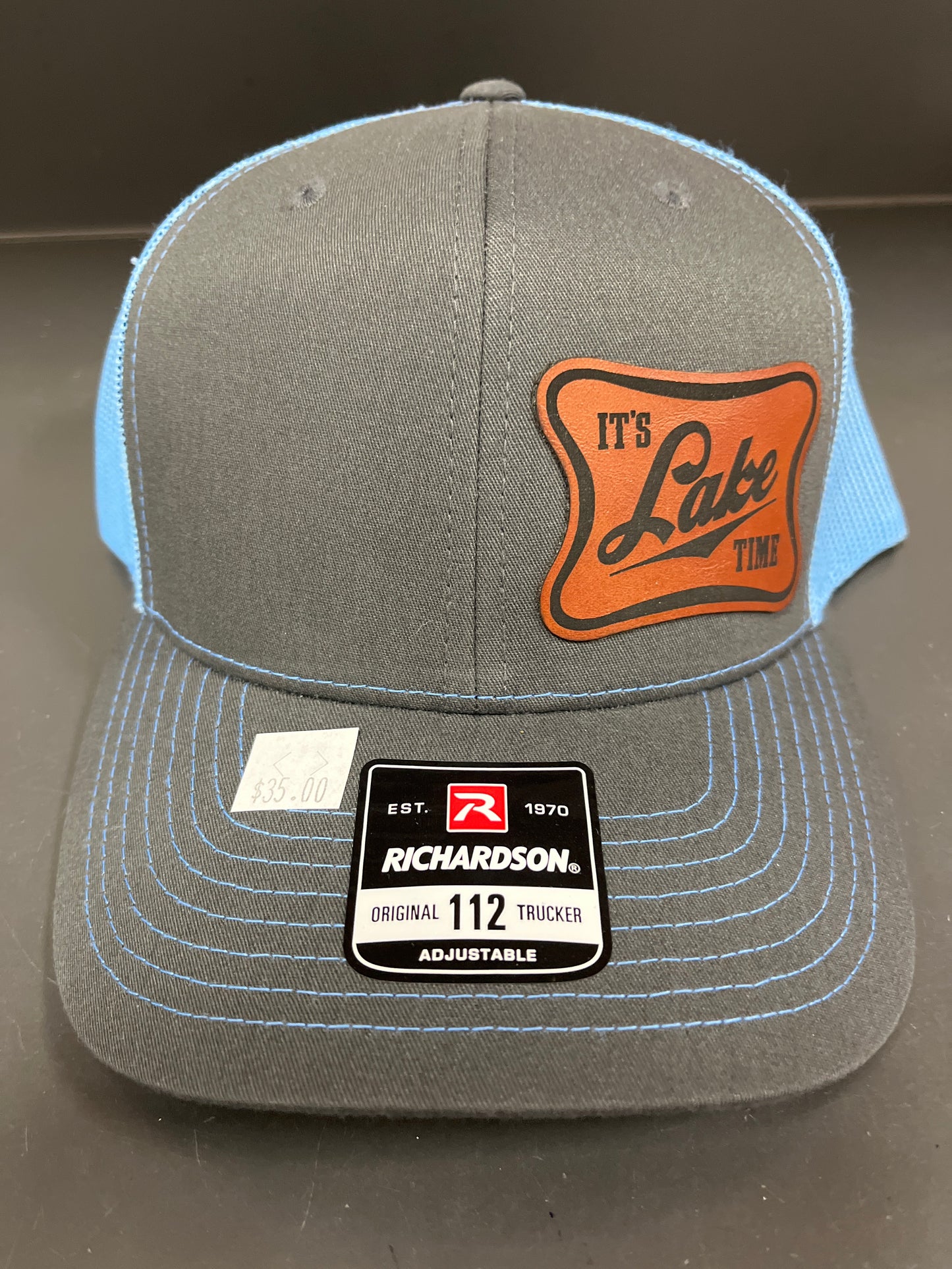 IT'S LAKE TIME GRAY/LIGHT BLUE