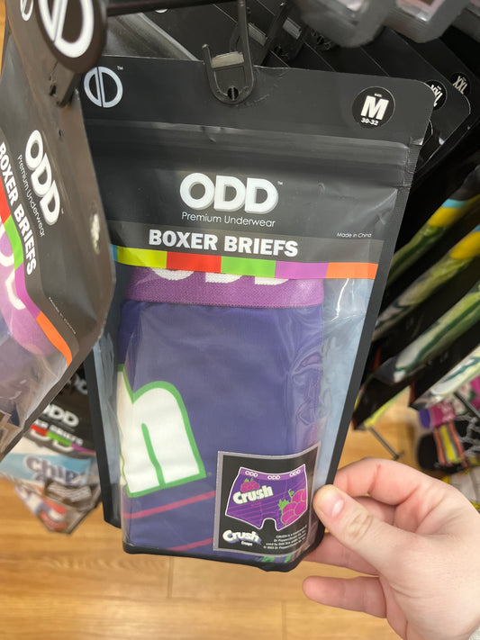 BOXER BRIEF - GRAPE CRUSH - M
