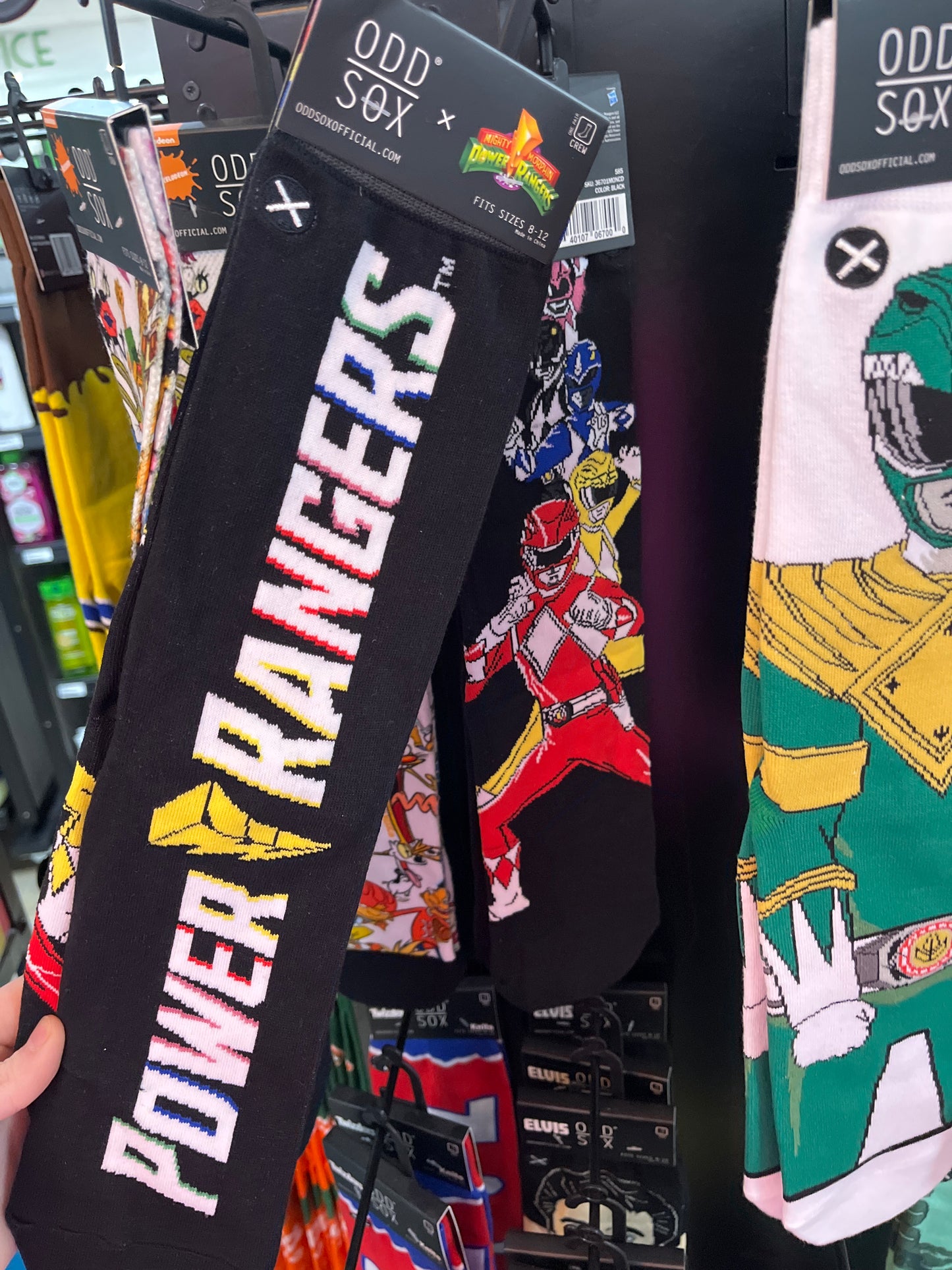 SOCKS - POWER RANGERS SPLIT