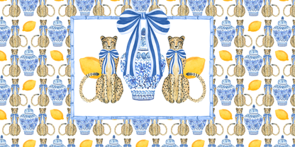 CHINOISERIE trinket tray insert set of 5