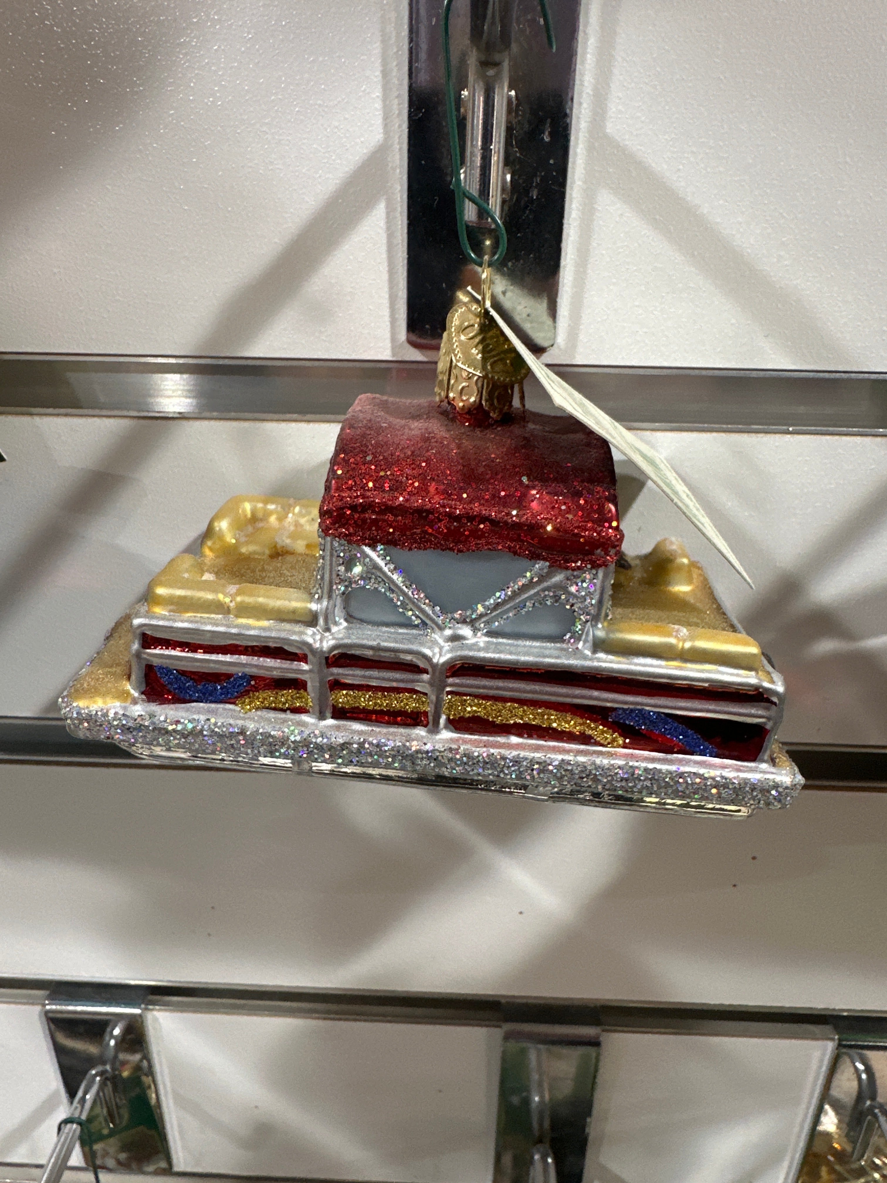 CHRISTMAS ORNAMENT - PONTOON BOAT