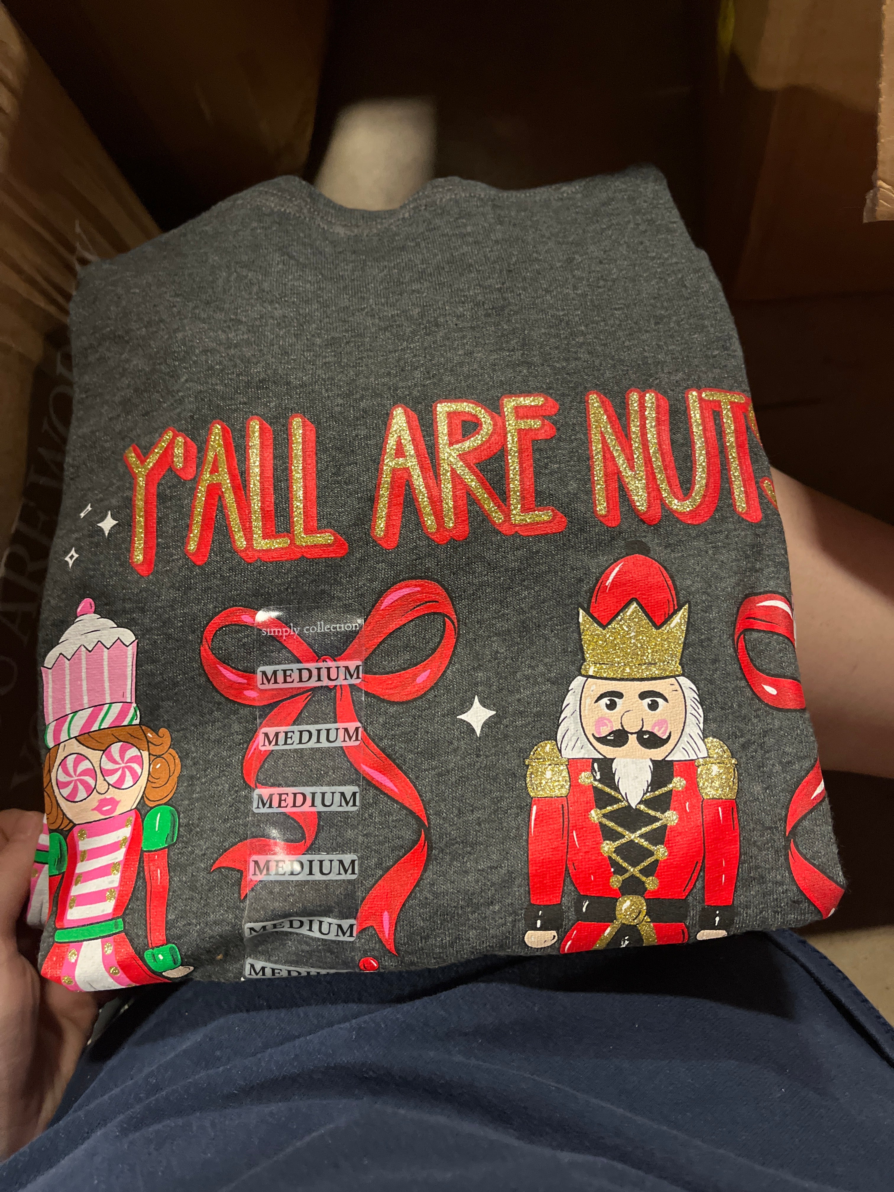 Y’all are Nuts Long Sleeve