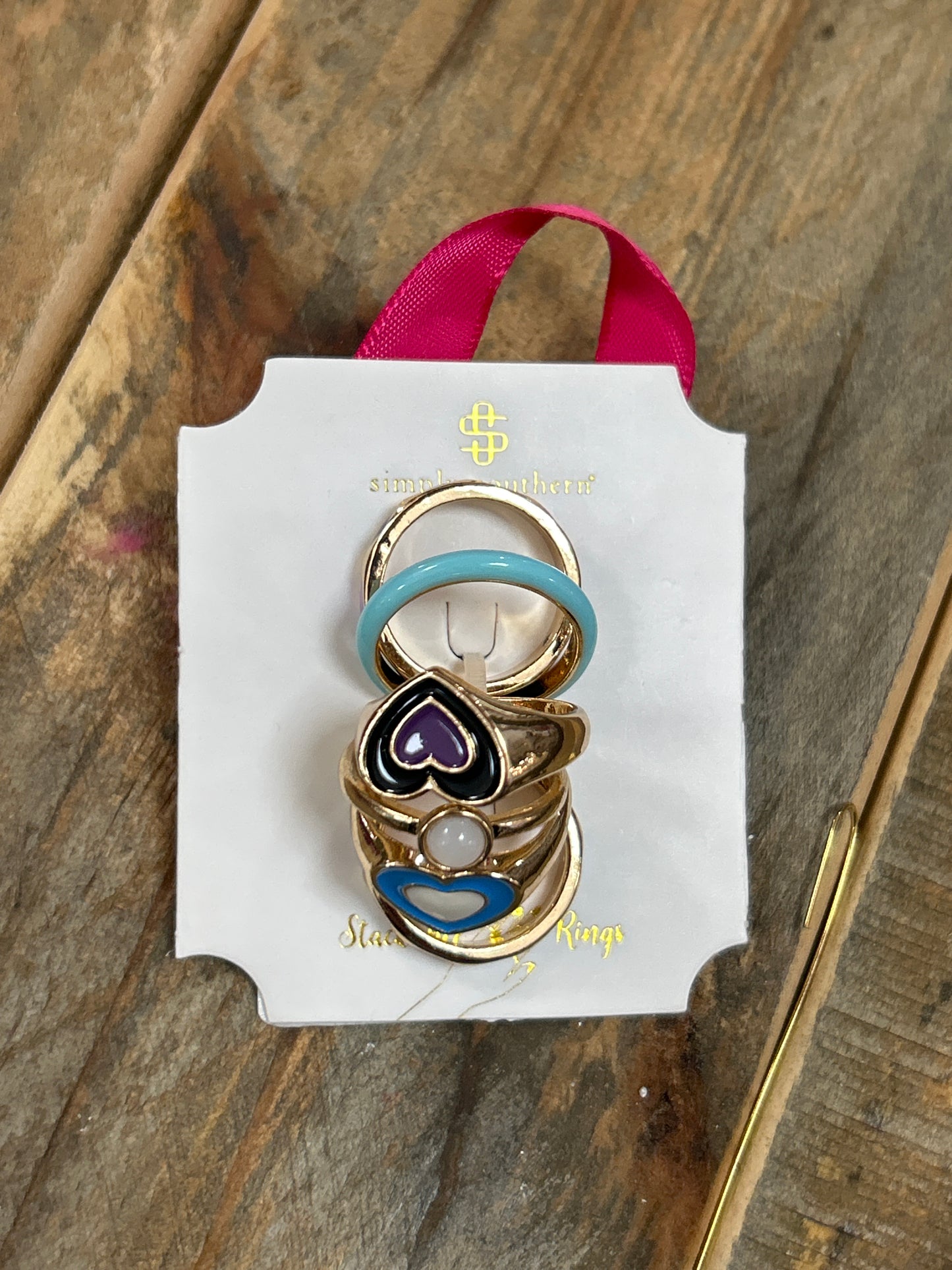 STACKABLE RINGS - HEART