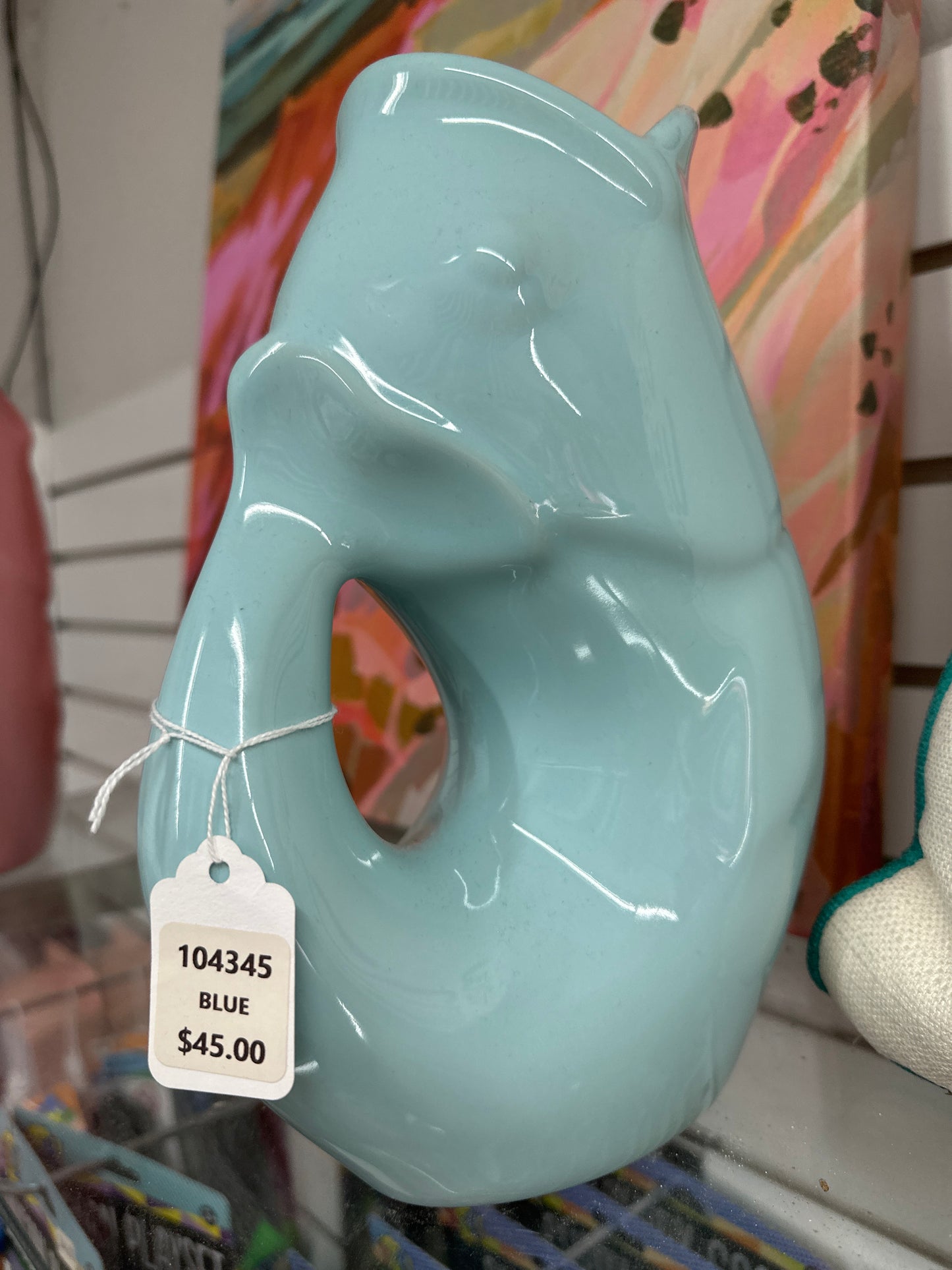 GURGLE POT - BLUE