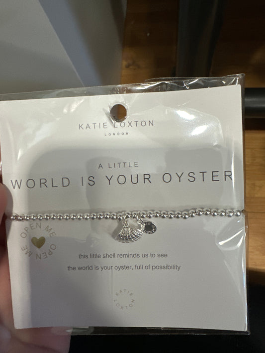 A LITTLE WORLD IS YOUR OYSTER