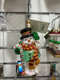 CHRISTMAS ORNAMENT - CANDY CANE SNOWMAN