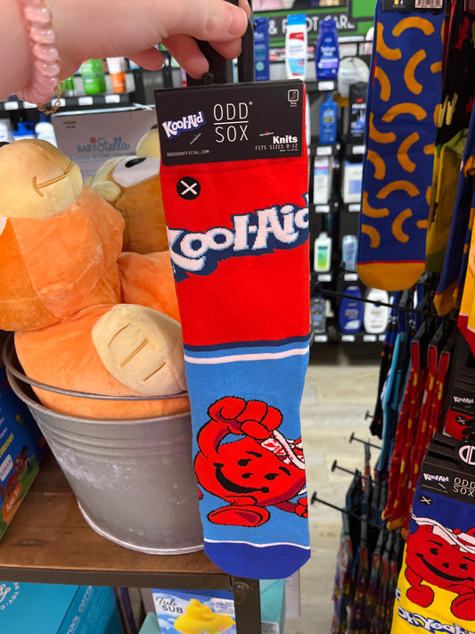 SOCKS - KOOL AID HALF STRIPE