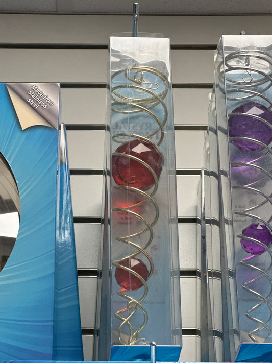 CRYSTAL SPINNER RED