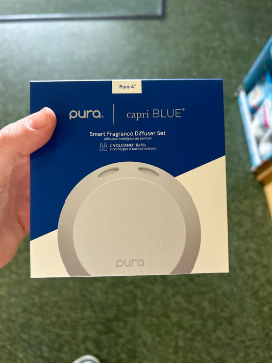 PURA/CAPRI BLUE VOLCANO DIFFUSER SET