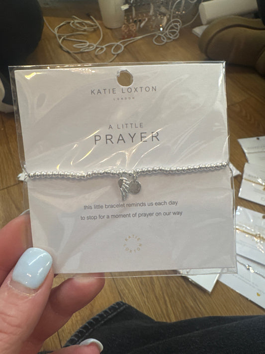 A LITTLE BRACELET - PRAYER - SILVER