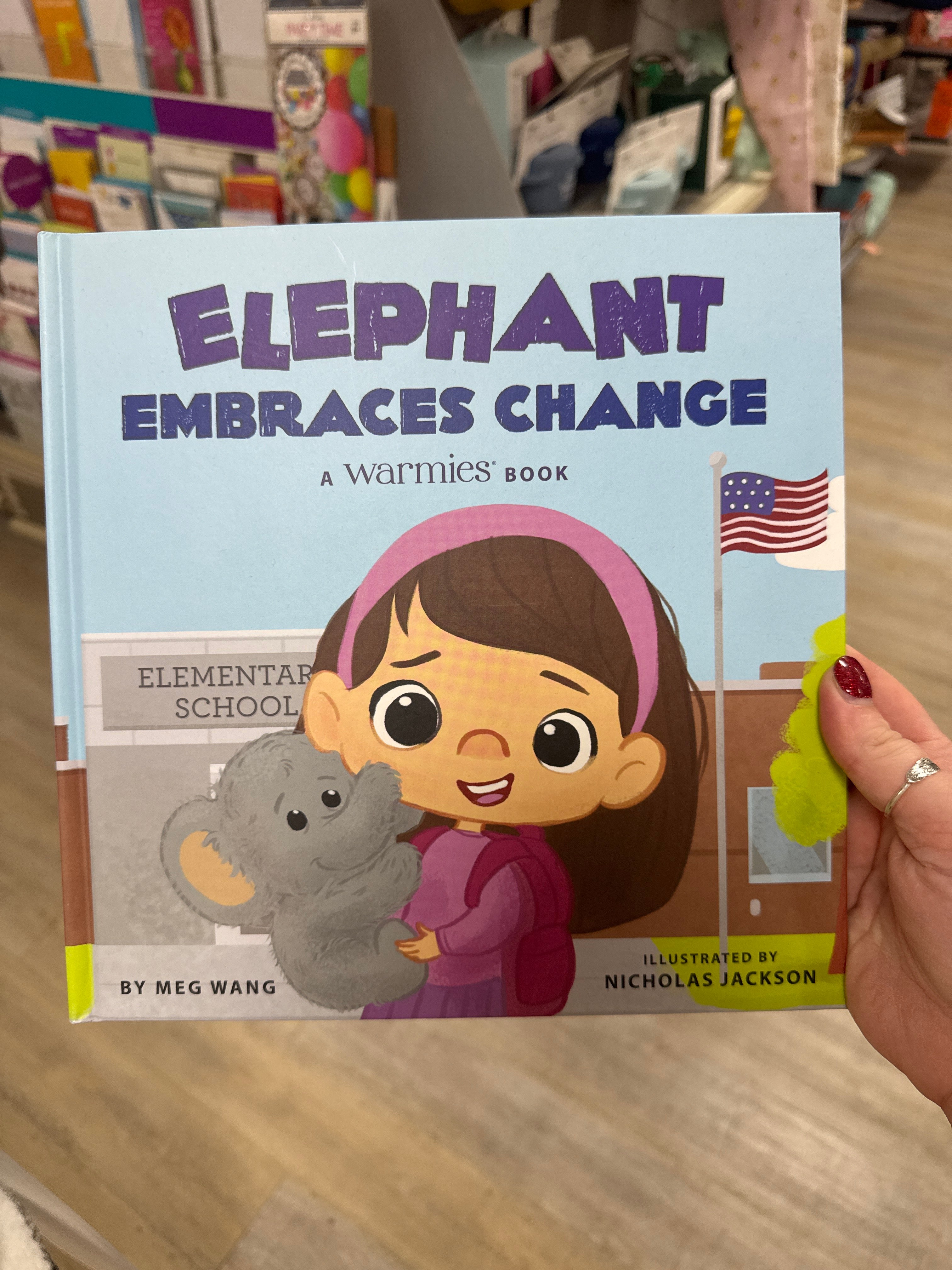 WARMIES BOOK - ELEPHANT EMBRACES CHANGE