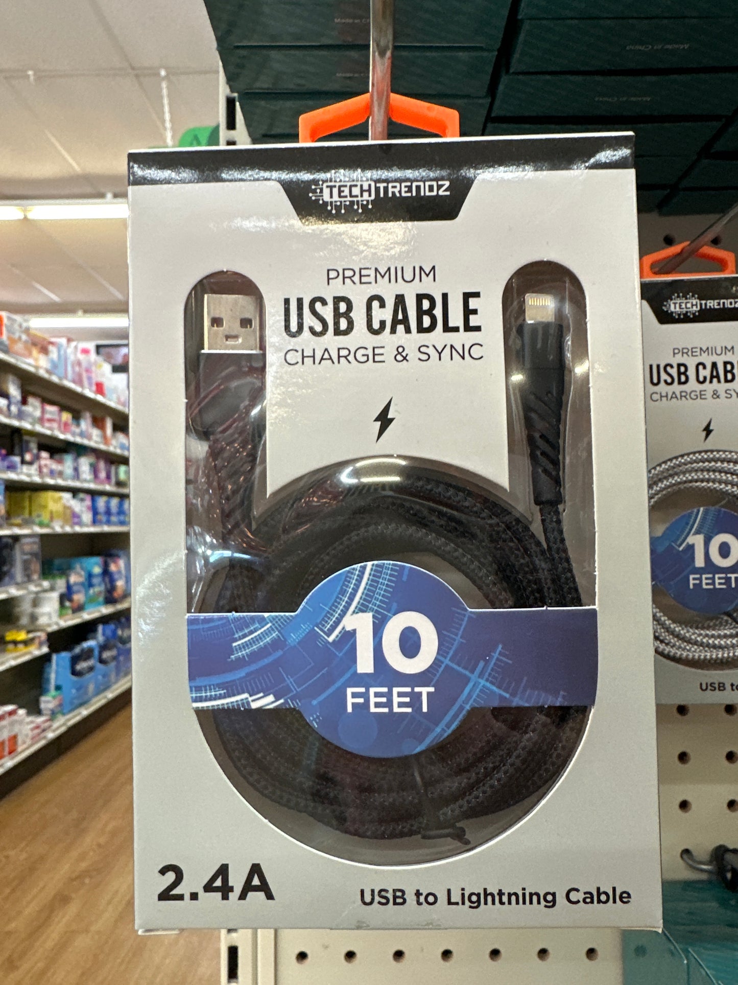 PREMIUM USB CABLE - CHARGE & SYNC - Pharm Favorites by Economy Pharmacy