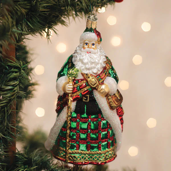 OWC ORNAMENT - IRISH FATHER CHRISTMAS