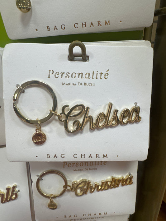 BAG CHARM KEYCHAIN - CHELSEA