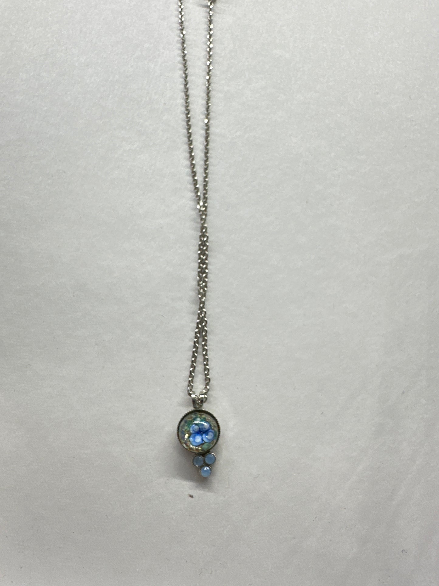 MARIANA NKLC - BLUE FORGET ME NOT PENDANT