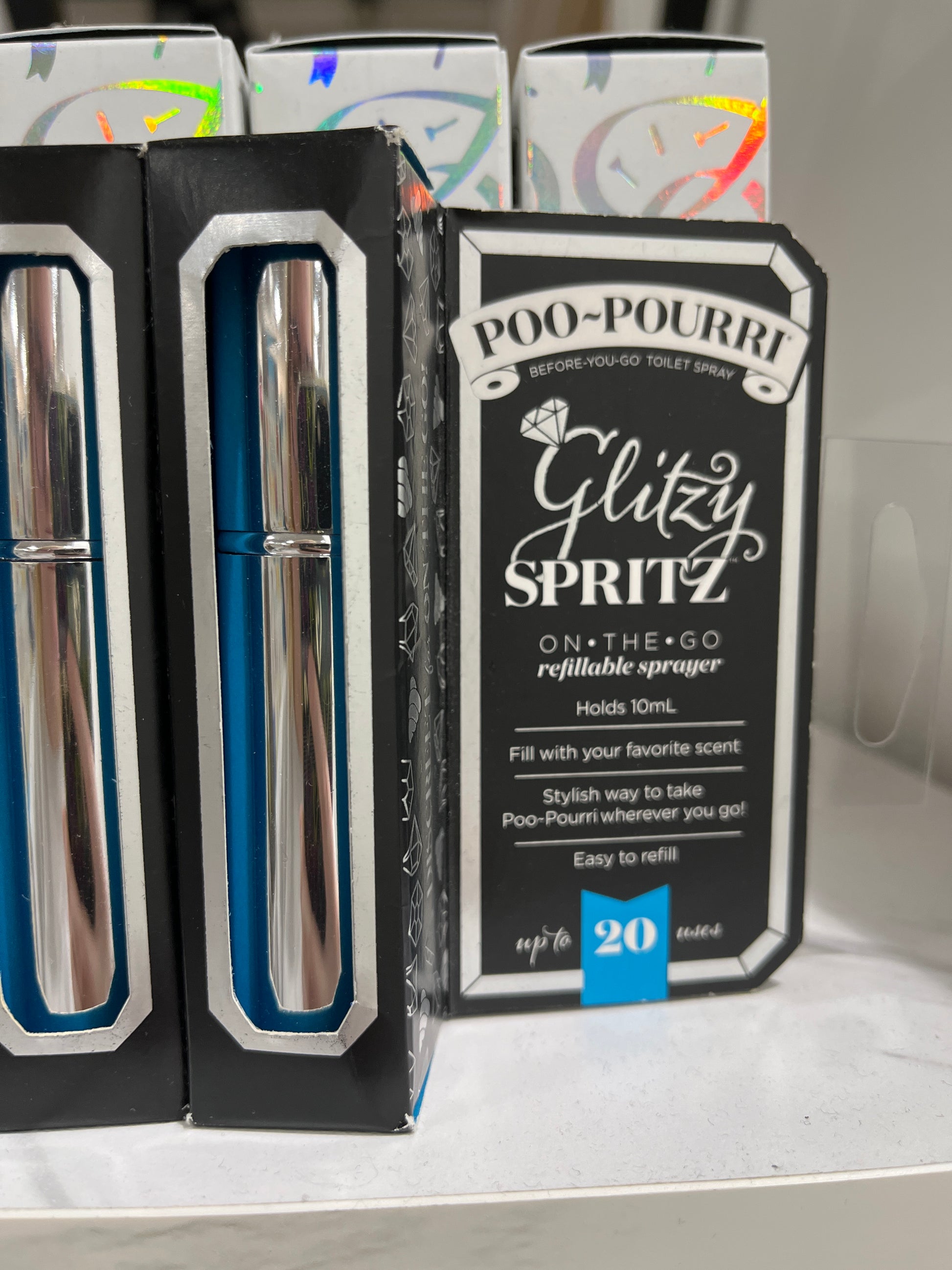 POO-POURRI-GLITZY SPRITZ REFILLABLE SPRAYER - Pharm Favorites by Economy Pharmacy