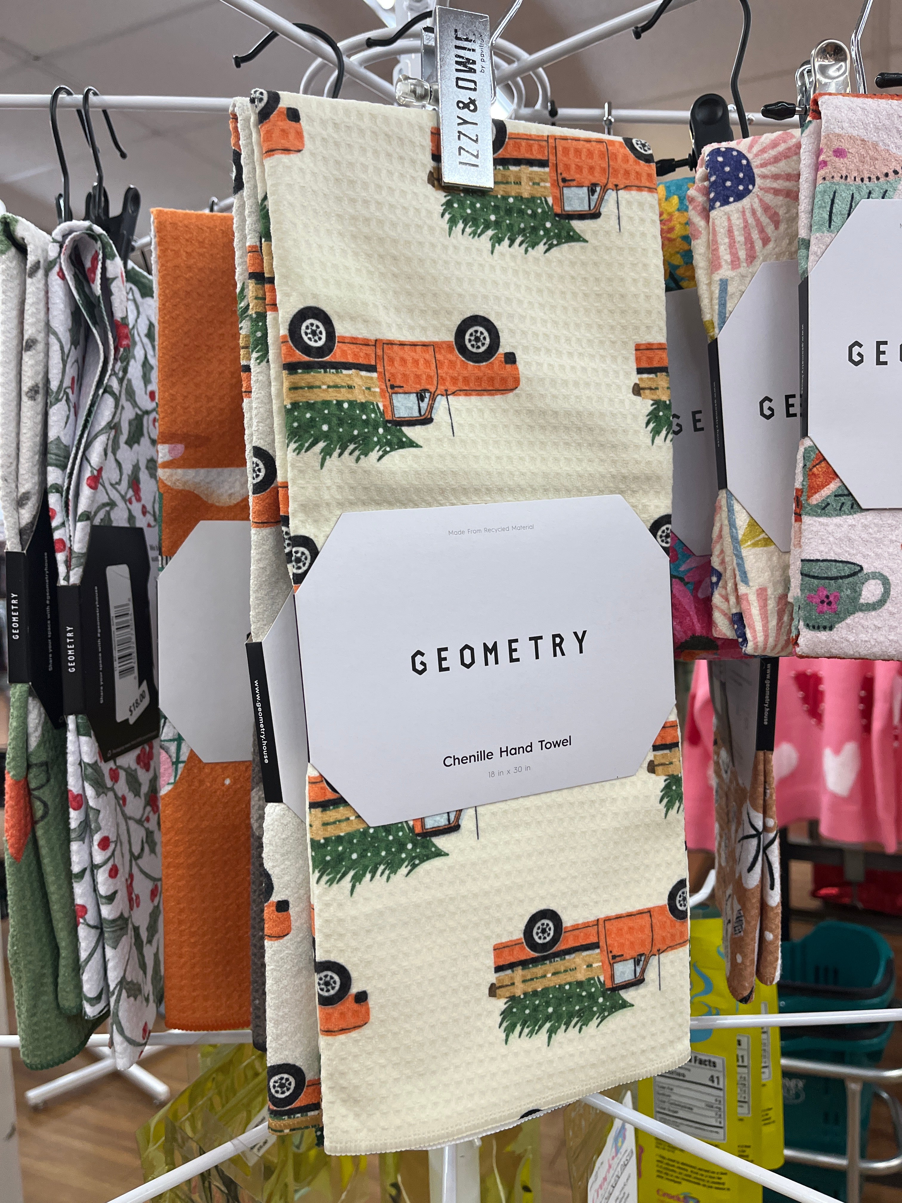 LUXE HAND TOWEL - CHRISTMAS RIDE